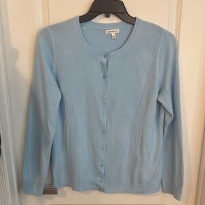 Croft & Barrow Light Blue Women's Cardigan